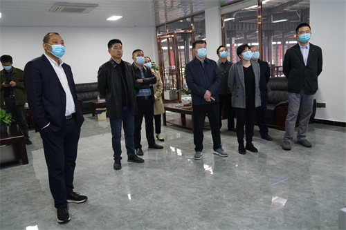2021-11-20省發(fā)改委來張家界萬眾實業(yè)集團有限公司調(diào)研工作(省辦公室主任夏文斌、市發(fā)改委黨組書記龍維務(wù)）